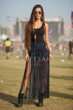 Handmade Macramé Convertible Skirt - Multifunctional Festival & Beach Wear