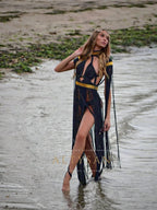 Boho Chic, Wedding Dress, La Forza Midi Dress - Perfect Beach Party & Rave Outfit, women dresses - ALTYSAN