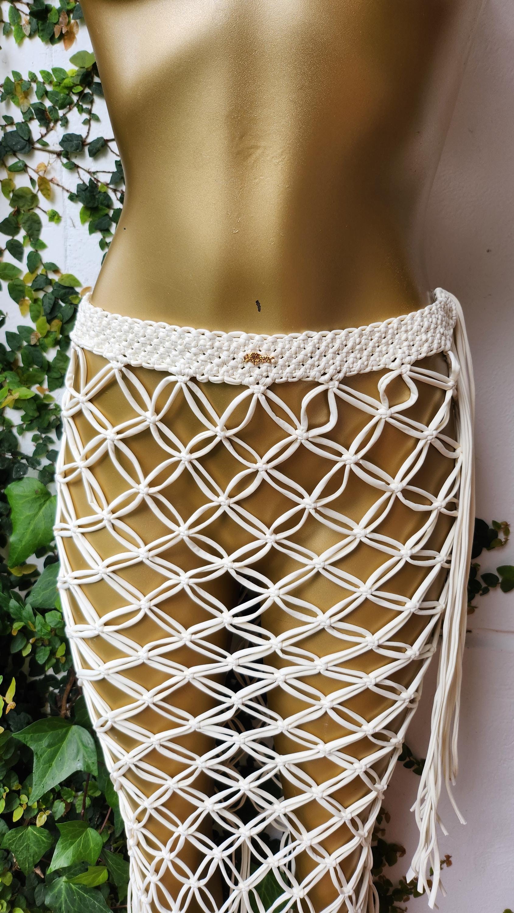 Waves Skirt, Festival Outfit, Cover up, Resort Wear Outfit