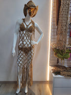 Versatile Macramé Cover Up - Skirt or Dress - Lyra