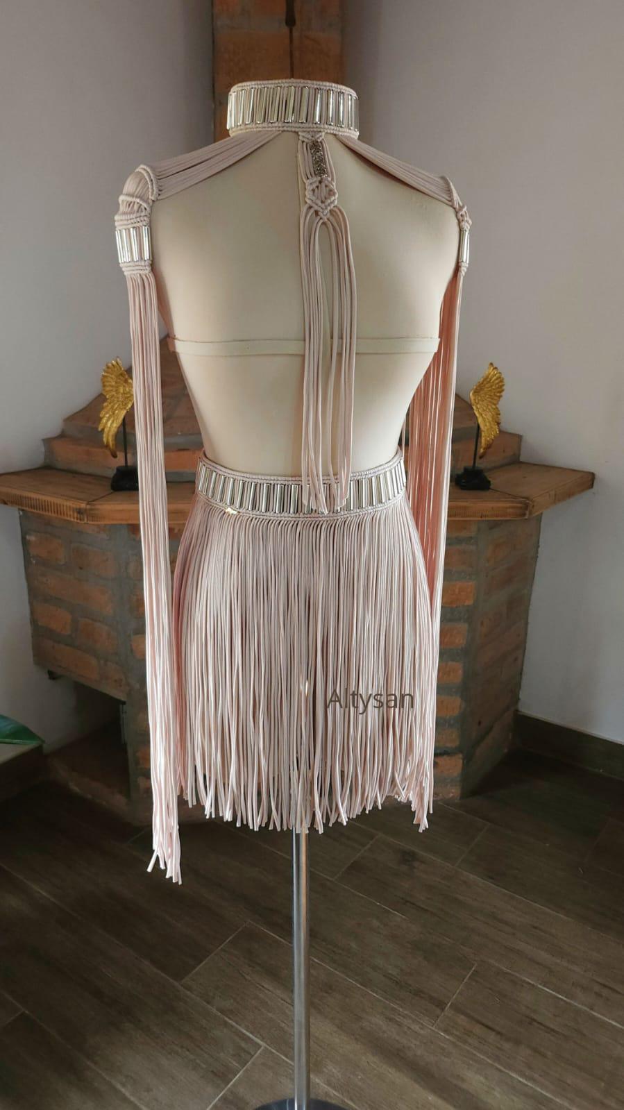 Festival outfit, Tomorrowland Outfit, forest festival, NUT Goddess, 2 pieces Outfit