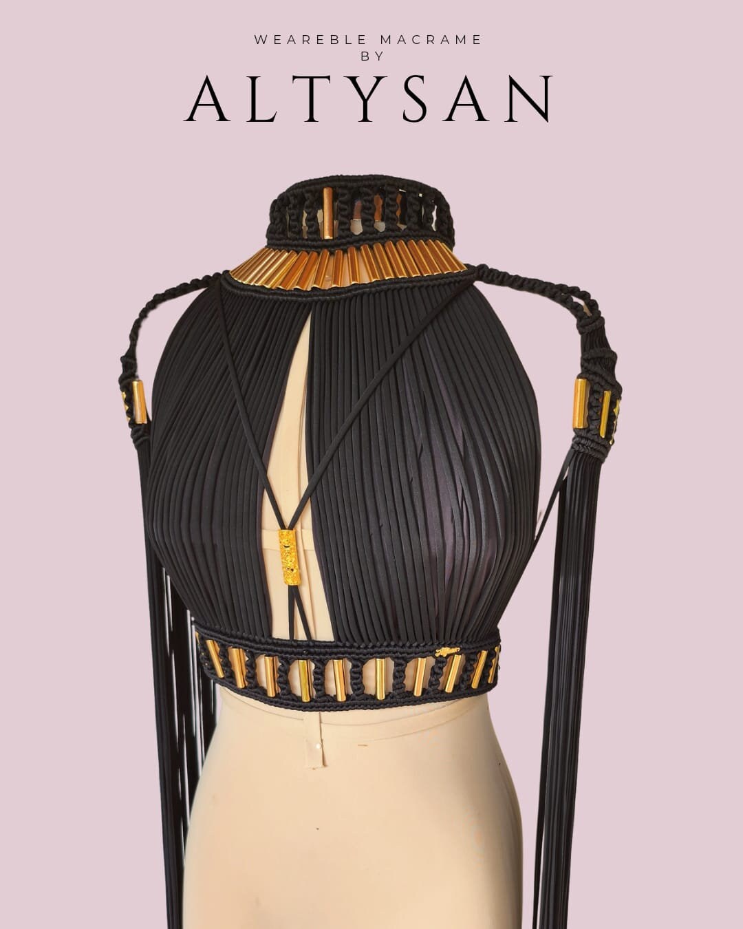 Crop top short Amunet, belly dance top