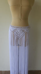 Margareth Skirt, Festival outfit, macrame skirt
