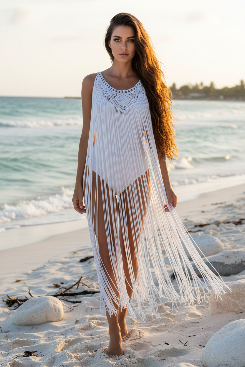 Margareth Skirt, Festival outfit, macrame skirt