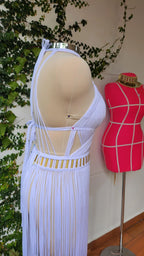 bohemian dresses for women, Resort wear, summer fashion, Selene festival dress - ALTYSAN