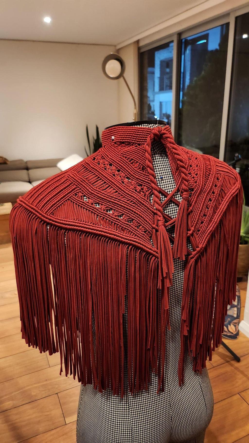 Festival Men's Cape - Handcrafted Unique Outfit for Him