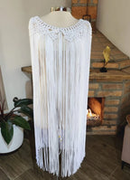 Boho dress, summer fashion trends, 2 pieces macrame outfit, festival dress - ALTYSAN