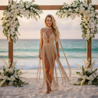 Macramé Festival Dress - Luxury Fringe Boho Rave Outfit