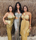 Luxury Macramé Cocktail Dress - Couture Evening Gown