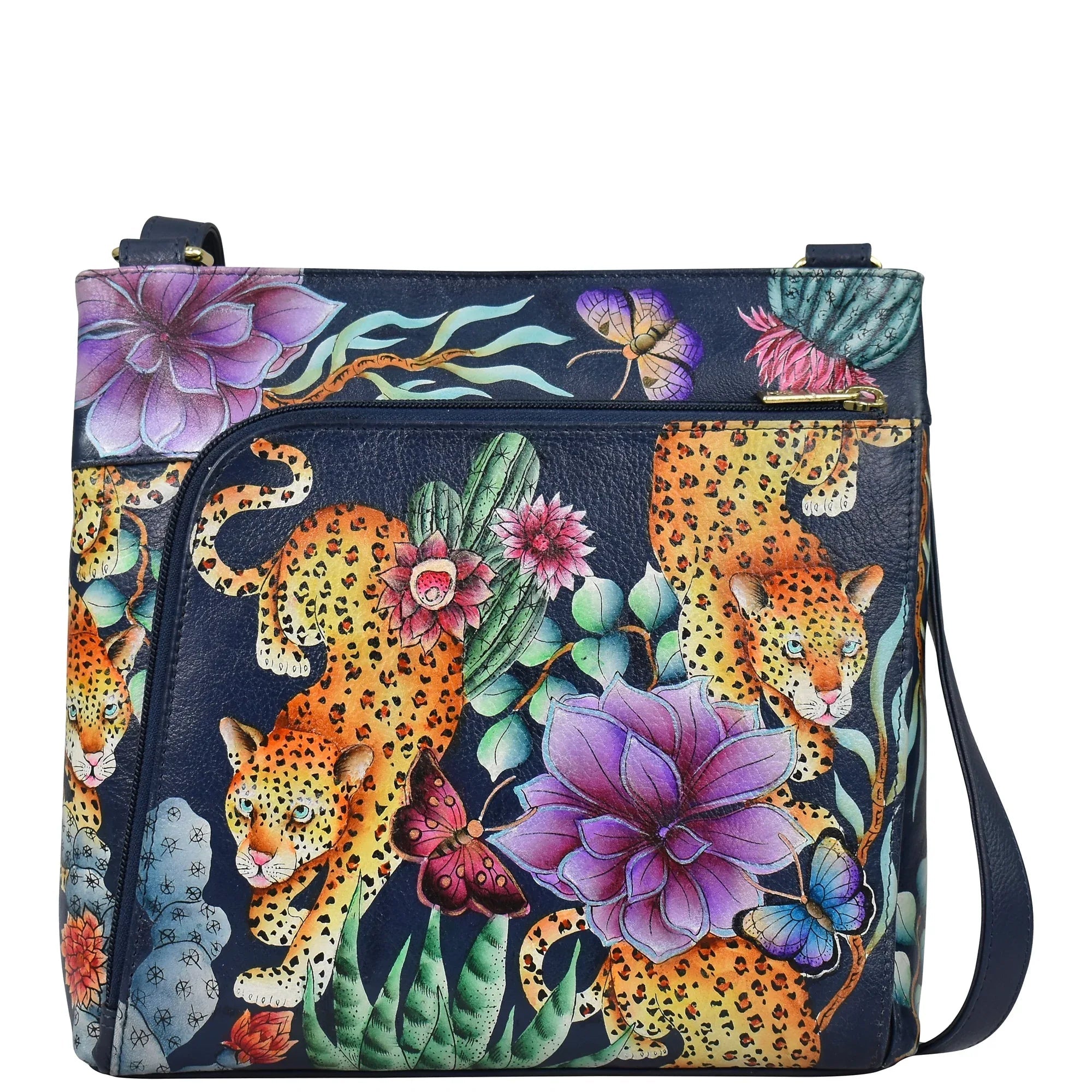 Crossbody With Front Zip Organizer