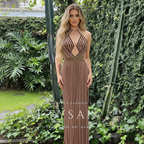 Macramé Festival Dress - Customizable Two-Color Design