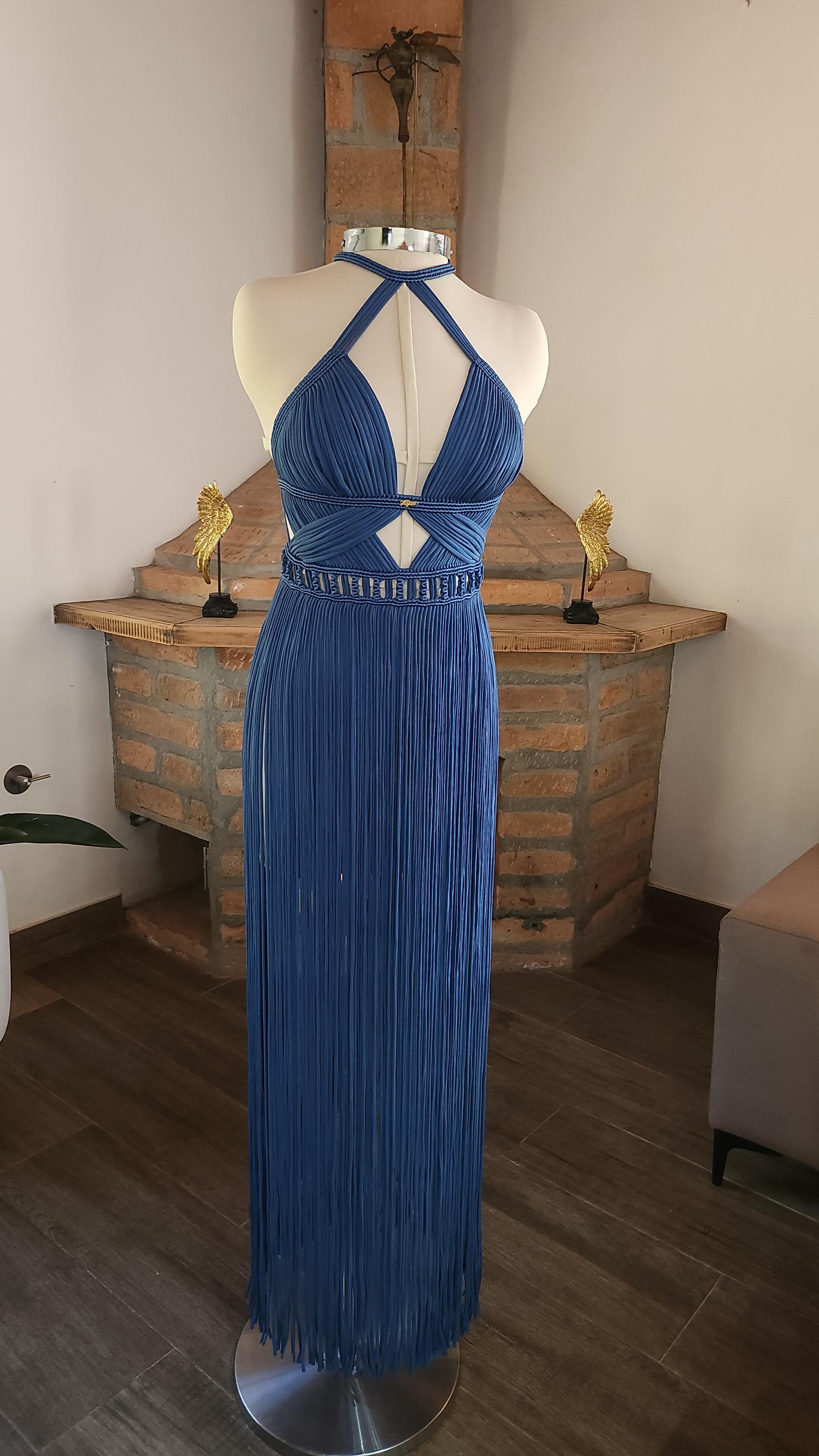 Handmade Macramé Dress - Luxury Festival Wear - Trinity