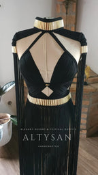 Boho Chic, Wedding Dress, La Forza Midi Dress - Perfect Beach Party & Rave Outfit, women dresses - ALTYSAN