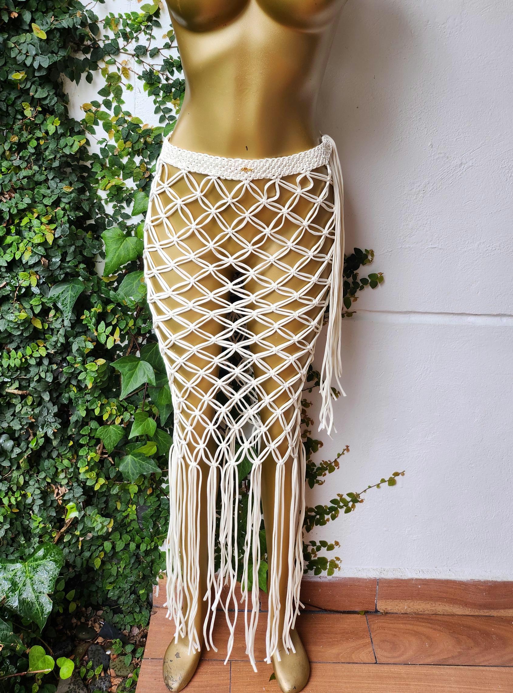Waves Skirt, Festival Outfit, Cover up, Resort Wear Outfit