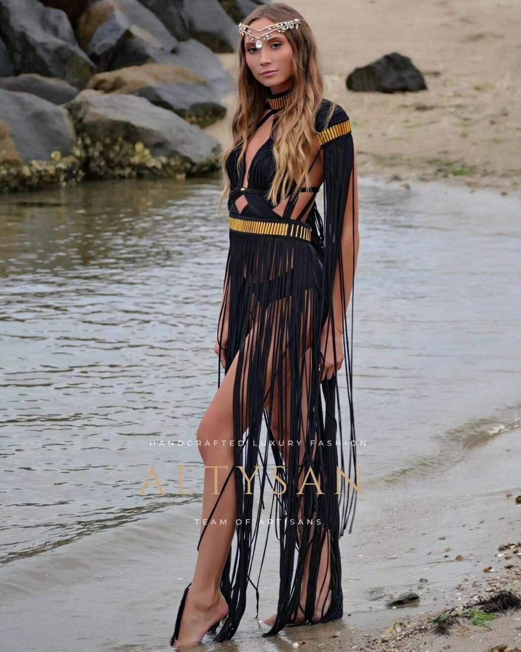 Boho Chic, Wedding Dress, La Forza Midi Dress - Perfect Beach Party & Rave Outfit, women dresses