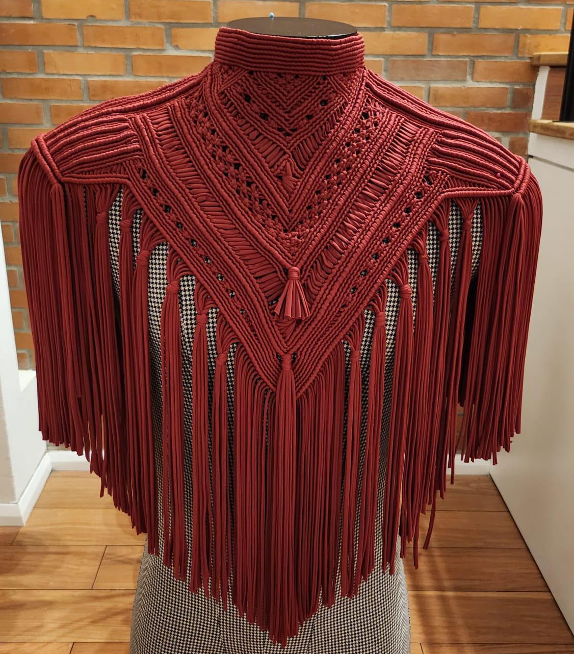 Festival Men's Cape - Handcrafted Unique Outfit for Him