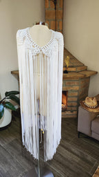 Handmade Macramé Convertible Skirt - Multifunctional Festival & Beach Wear