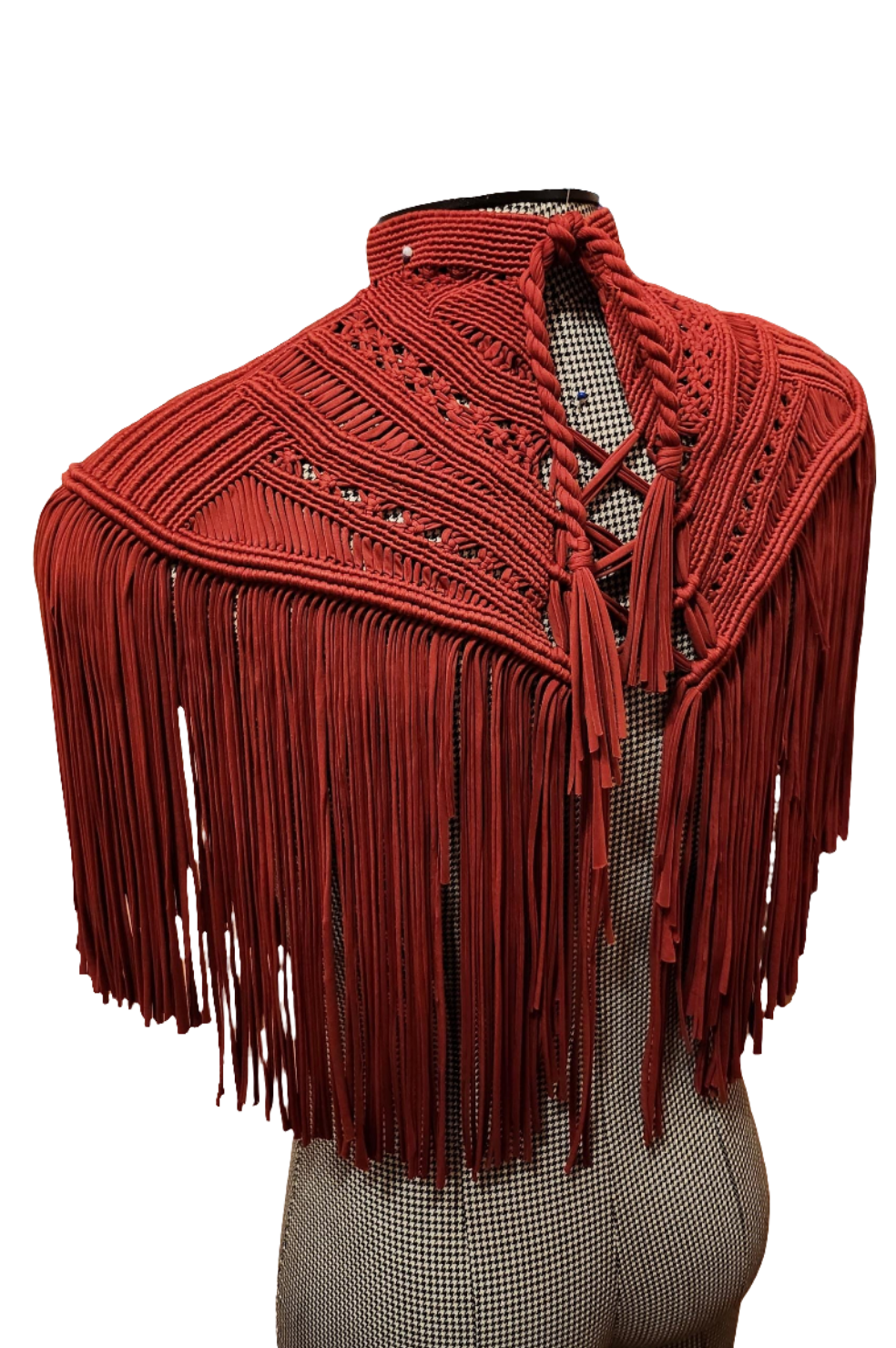Festival Men's Cape - Handcrafted Unique Outfit for Him