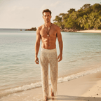 Handmade Macramé Pants - 100% Cotton Boho Beachwear