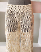 Handmade Macramé Pants - 100% Cotton Boho Beachwear