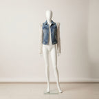 Denim Macramé Jacket Knotty