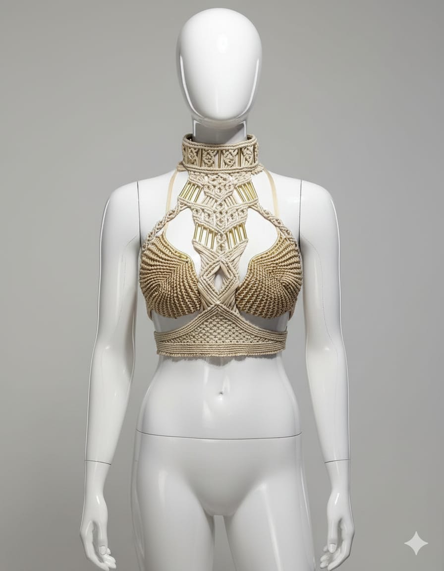 Statement Macramé Harness Nyx