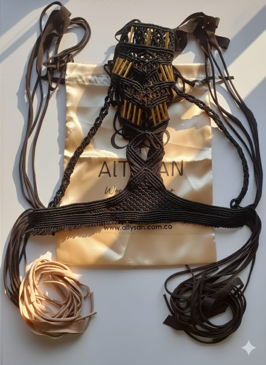 Statement Macramé Harness Nyx