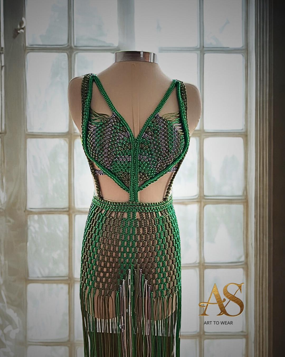 Macrame dress, Festival clothing, Macrame dress, Festival outfit, Rave outfit, Rave girl, Midi dress, Beach dress, Festival dress.