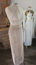 Maternity Macramé Dress - Photoshoot & Baby Shower