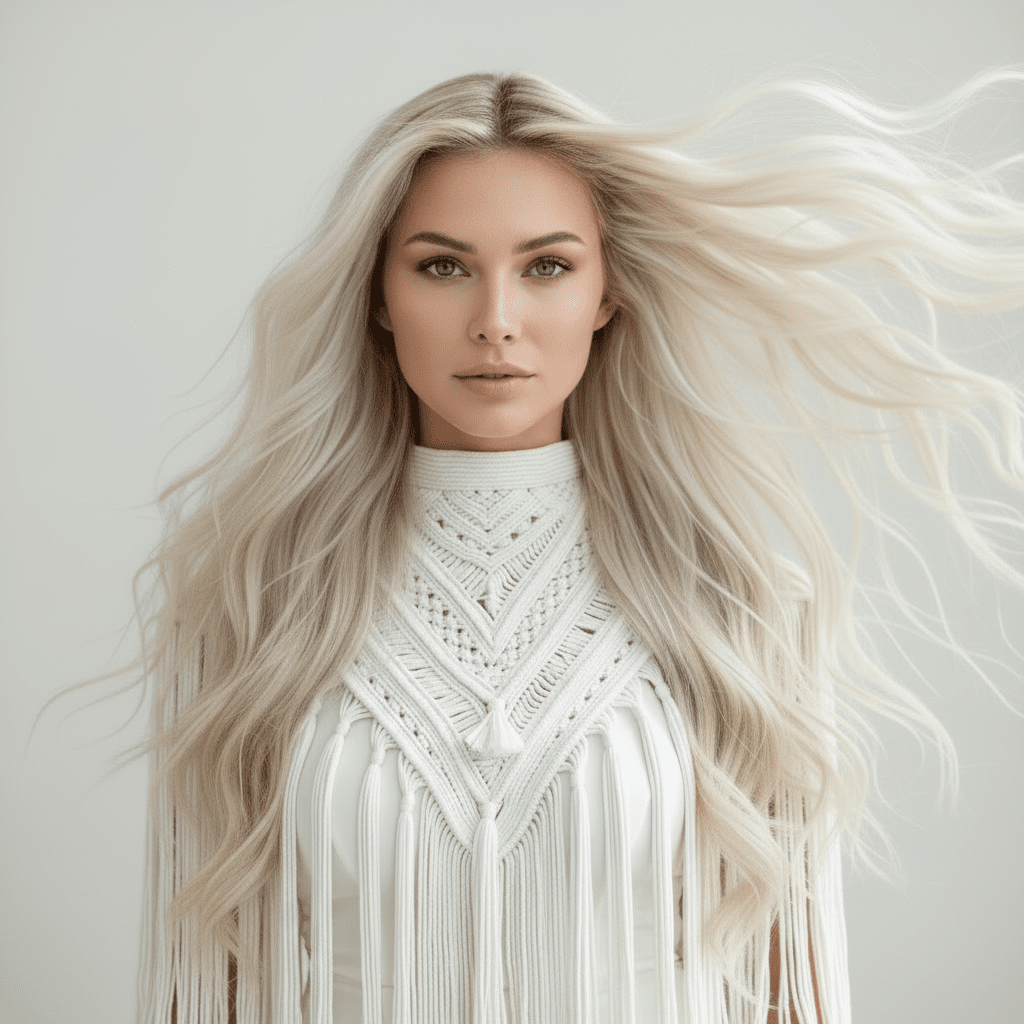 Unixes Macrame Festival capelet-Cape -Poncho