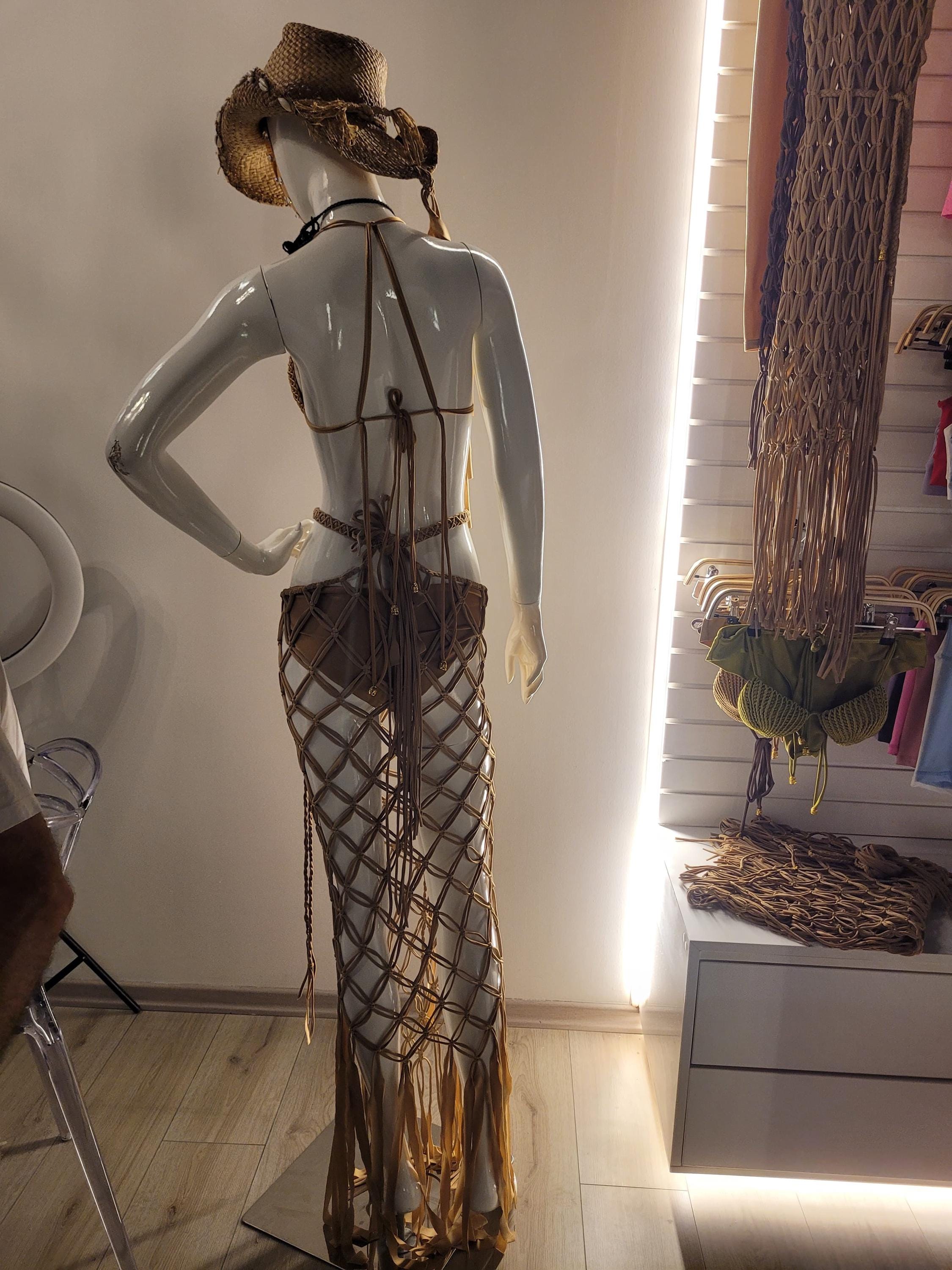 Versatile Macramé Cover Up - Skirt or Dress - Lyra