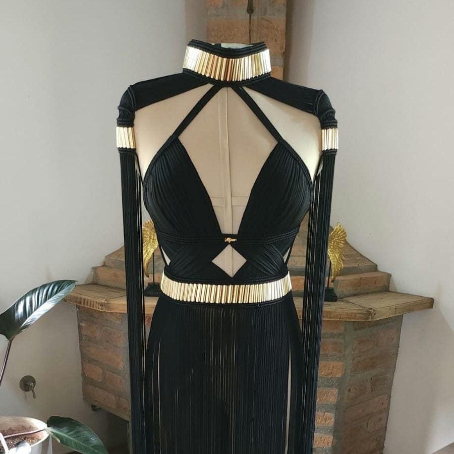 Boho Chic, Wedding Dress, La Forza Midi Dress - Perfect Beach Party & Rave Outfit, women dresses