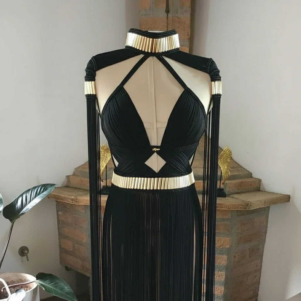 Boho Chic, Wedding Dress, La Forza Midi Dress - Perfect Beach Party & Rave Outfit, women dresses - ALTYSAN