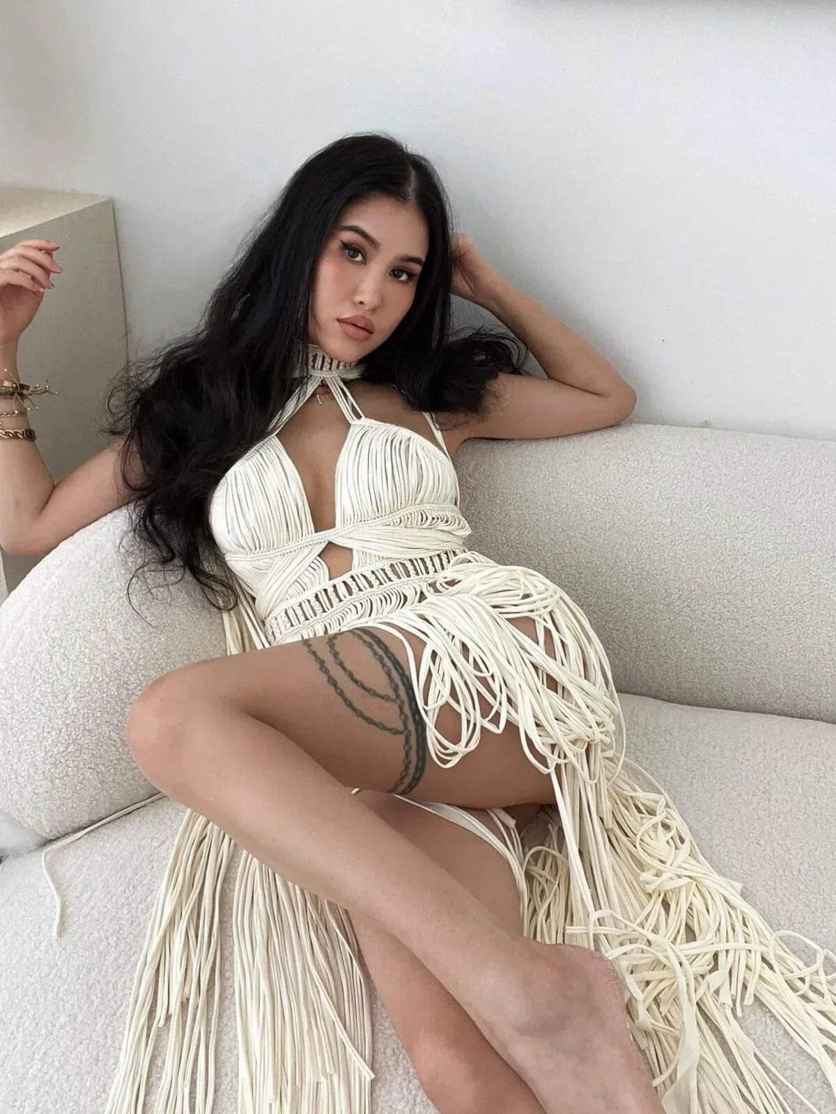 bohemian fashion style, Beach dress, Rhea Goddess, bohemian dresses - ALTYSAN