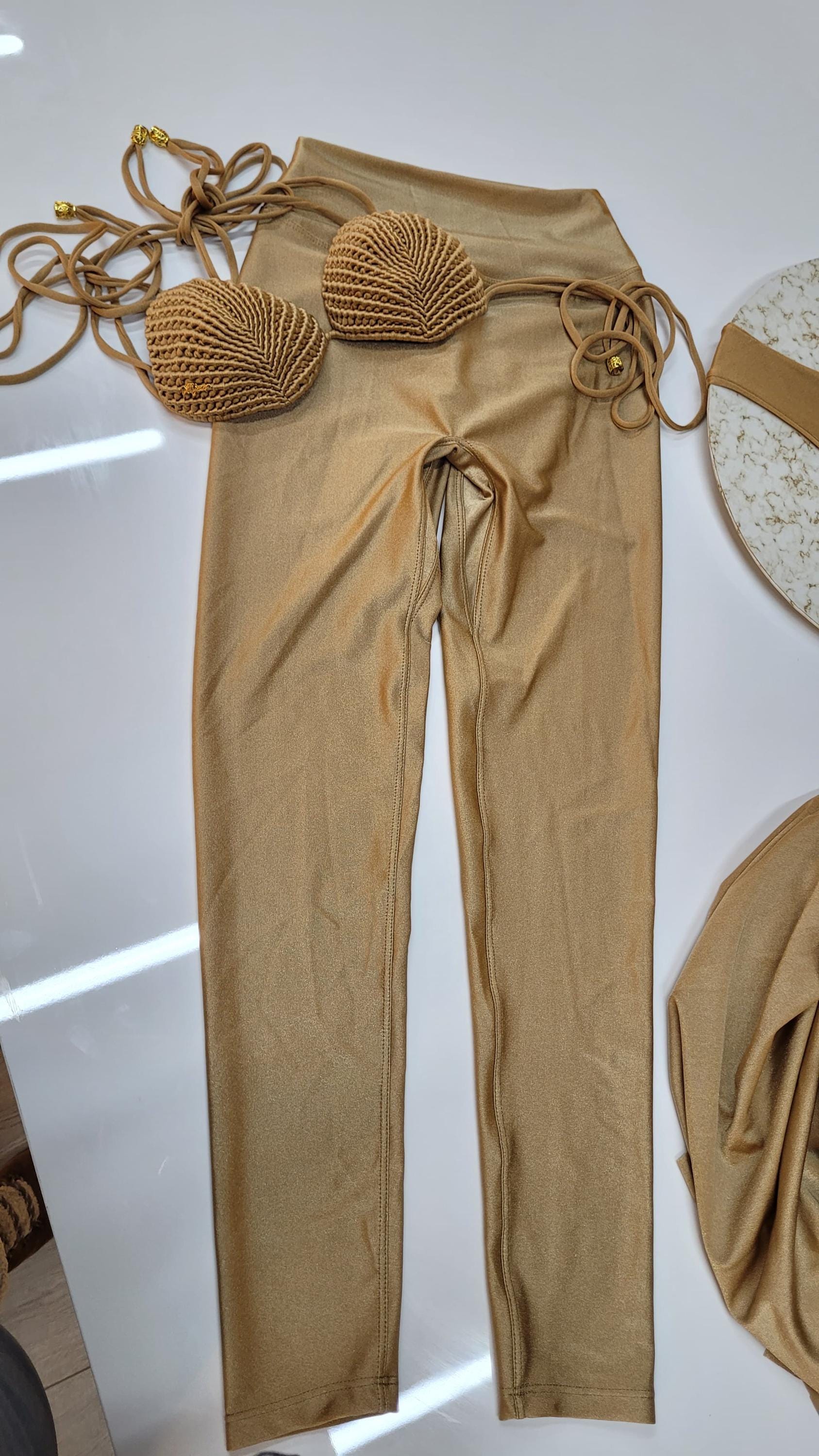 Summer fashion, beach party outfit, 3 piece outfit for women