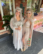 Greek Goddess Macrame Dress - Luxury Handmade Festival & Wedding Dress - Ariel