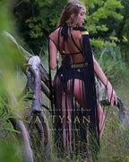 Boho Chic, Wedding Dress, La Forza Midi Dress - Perfect Beach Party & Rave Outfit, women dresses - ALTYSAN