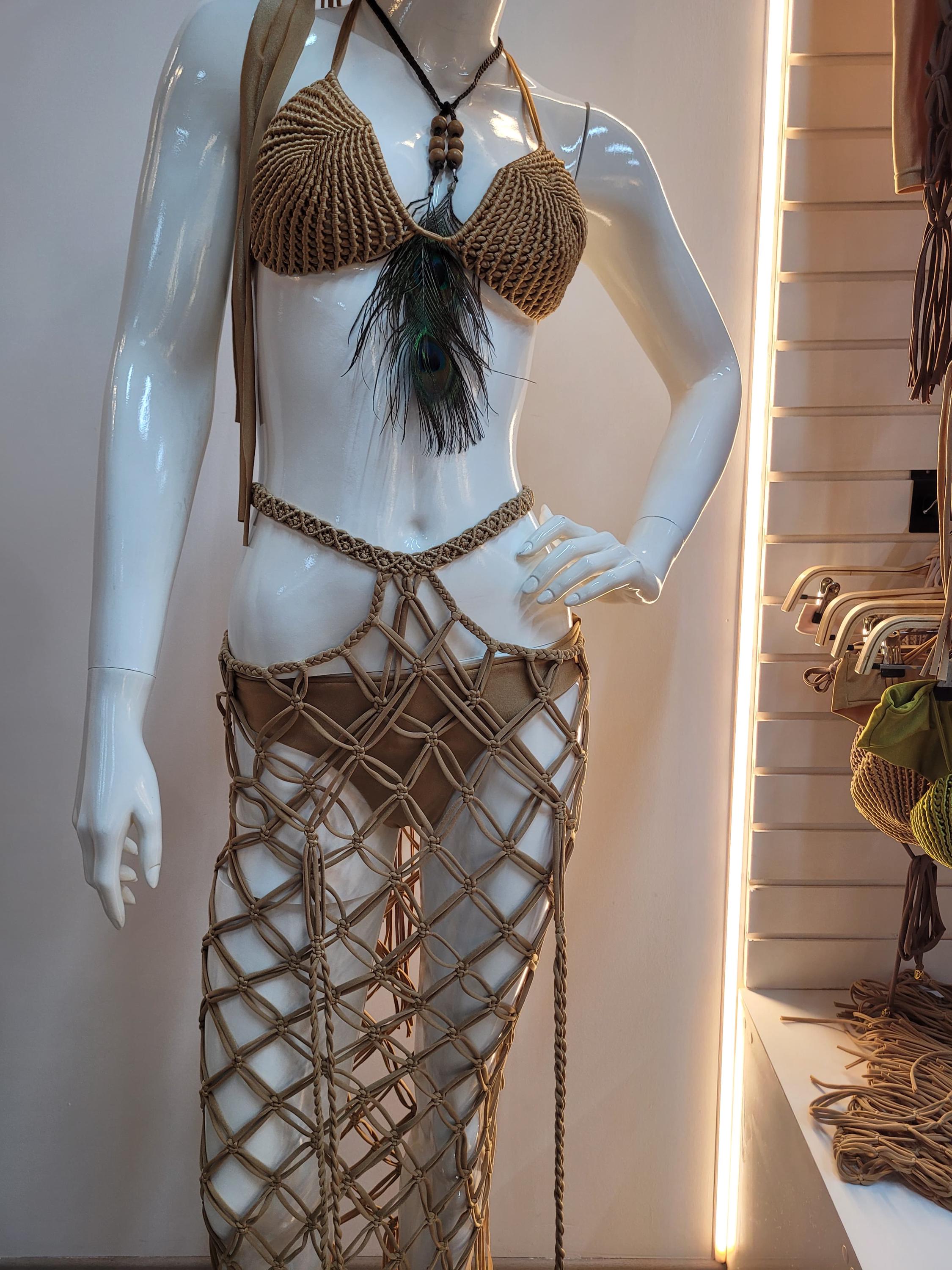 Versatile Macramé Cover Up - Skirt or Dress - Lyra