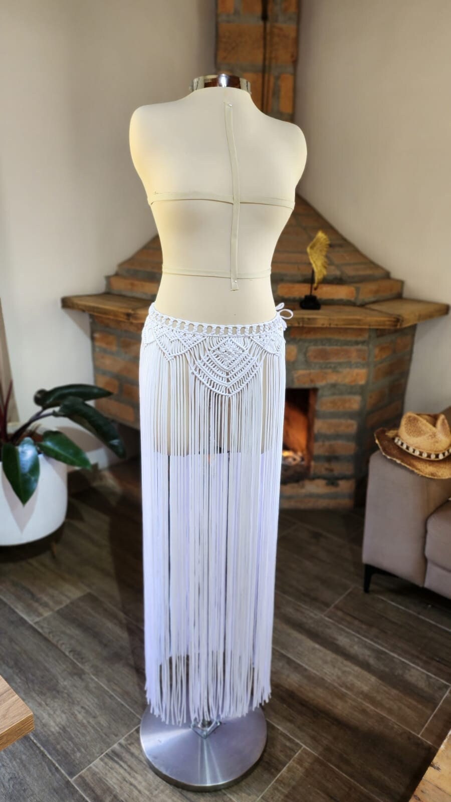 Margareth Skirt, Festival outfit, macrame skirt