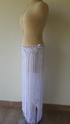 Margareth Skirt, Festival outfit, macrame skirt