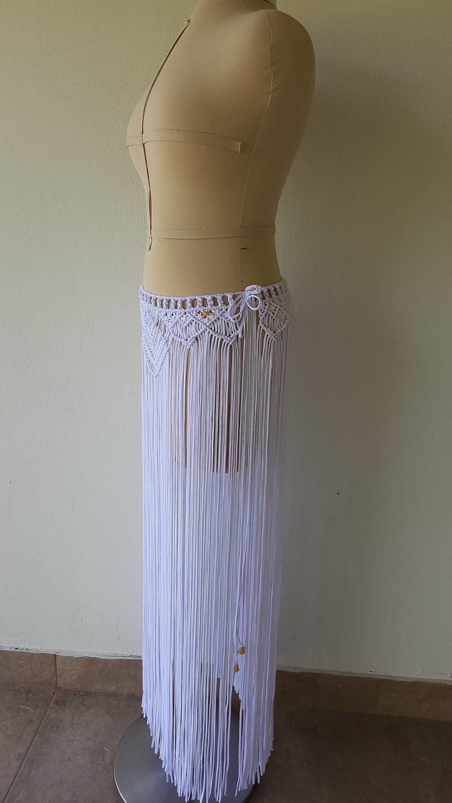 Margareth Skirt, Festival outfit, macrame skirt