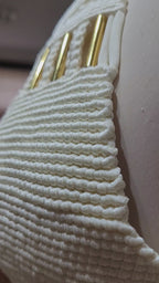 Luxury Handmade Macramé Royalty Dress - Festival & Special Events Boho Gown