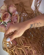 4-Piece Macramé Bikini Set - Festival Swimsuit.