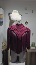 Festival Men's Cape - Handcrafted Unique Outfit for Him