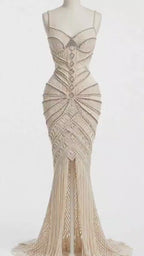 Custom Wedding & Evening Couture, Made to Measure, Goddess Dress Lumina,