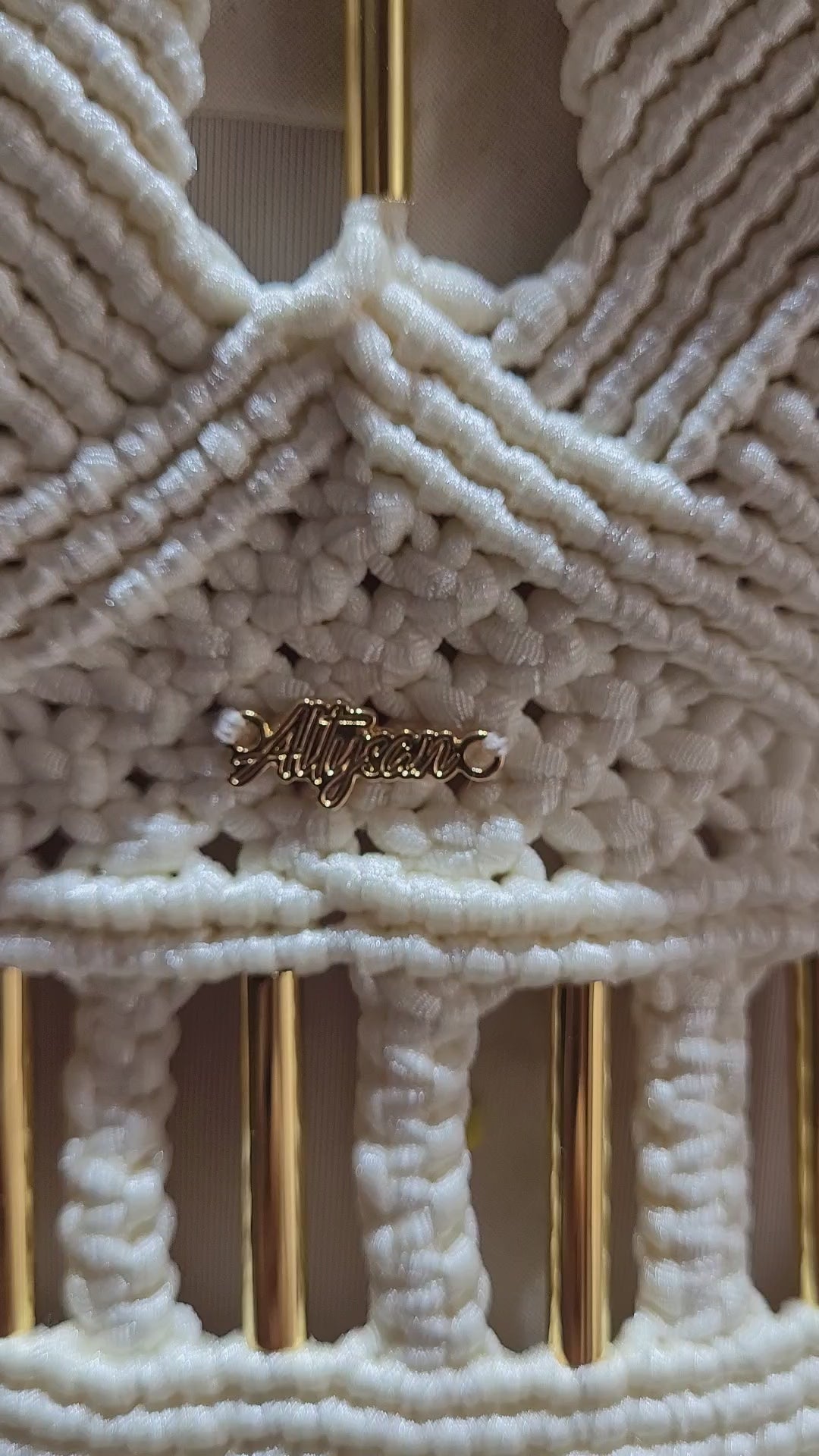 Luxury Handmade Macramé Royalty Dress - Festival & Special Events Boho Gown