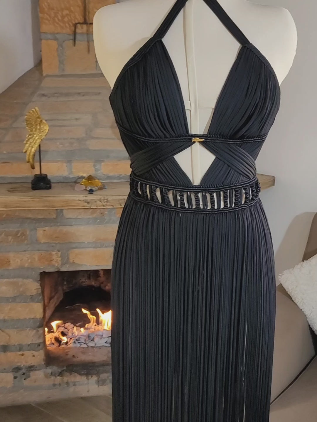 Handmade Macramé Dress - Luxury Festival Wear