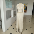 Macramé Festival Dress - Luxury Fringe Boho Rave Outfit