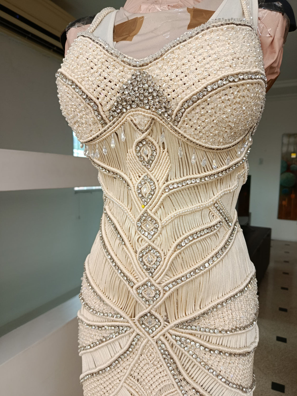 Custom Wedding & Evening Couture, Made to Measure, Goddess Dress Lumina,