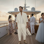 Men's Macramé Cape Horus – Unisex Festival Poncho